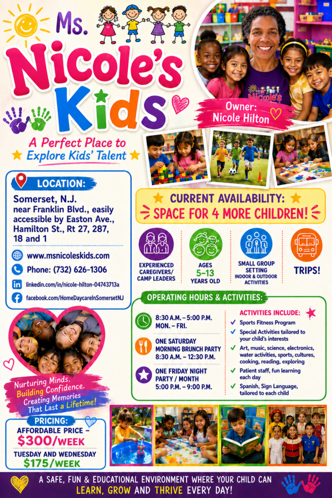 Ms. Nicoles Kids Daycare & Summer Camp